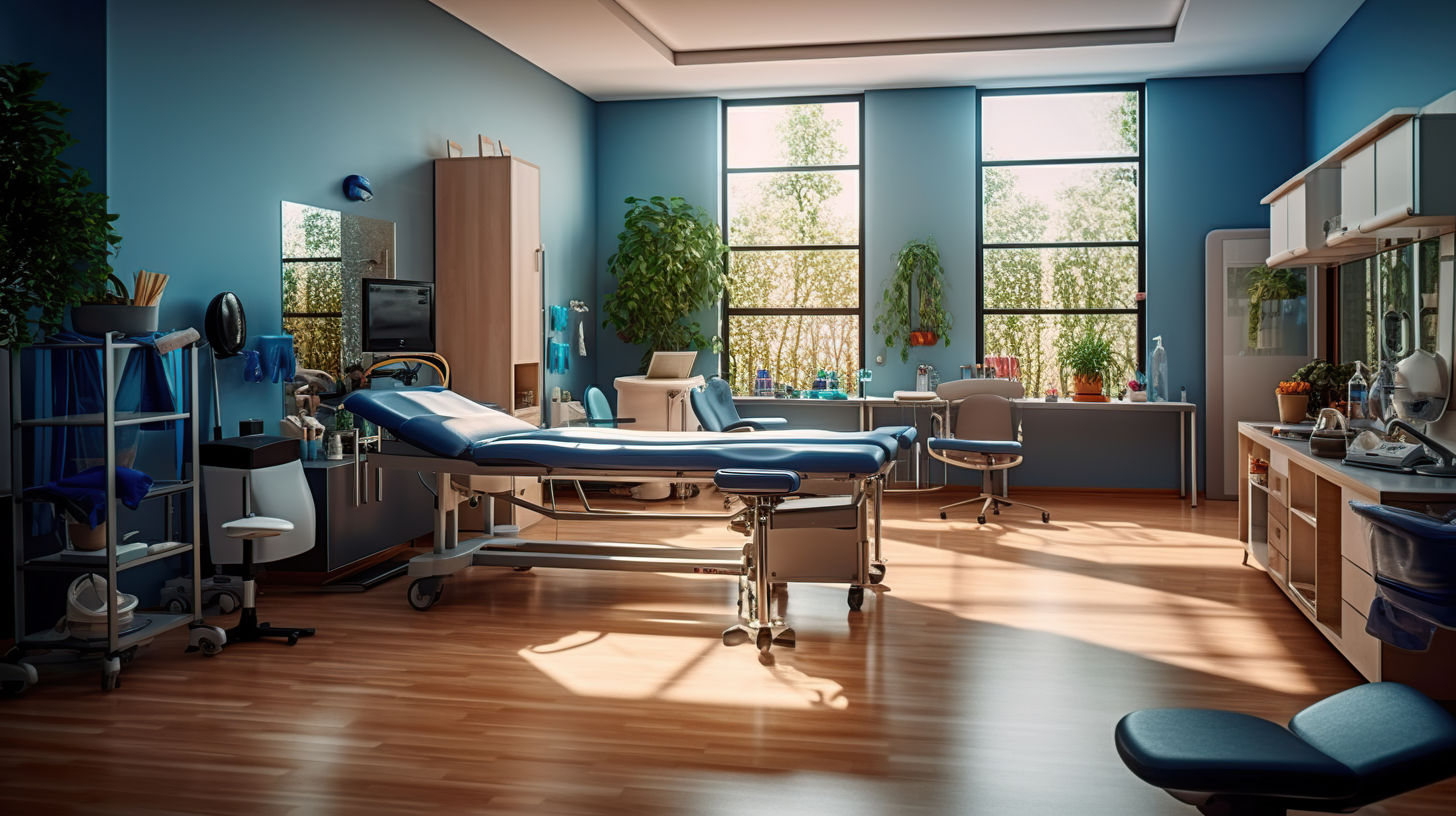 Inside New J.M Physiotherapy Centre